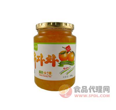 信康达韩国蜂蜜柚子茶罐装