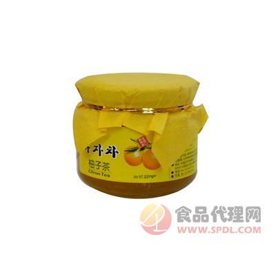 信康达韩国进口柚子茶罐装