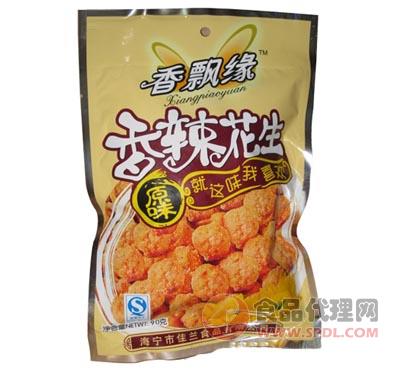 香飘缘香辣花生原味90g