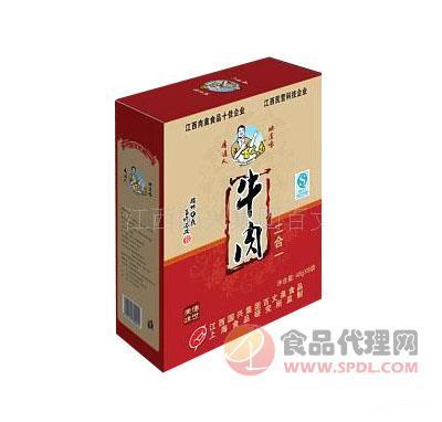 百丈泉香辣牛肉五香牛肉48g×8礼盒2合1