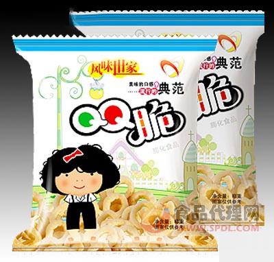 风味世家QQ脆膨化食品称重