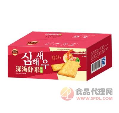 蔡记深海大虾饼干箱装