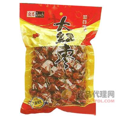 众思大红枣500g