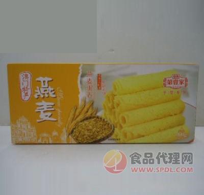 港龙港货第壹家燕麦蛋卷160g/盒