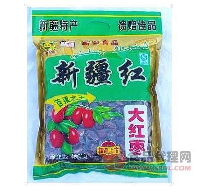 乌昌新疆红大红枣1000g