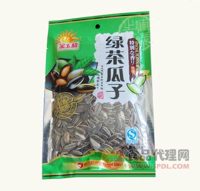 金玉超绿茶瓜子100g