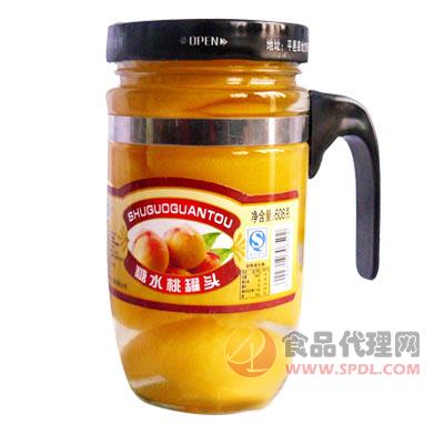 宇龙608g糖水黄桃罐头