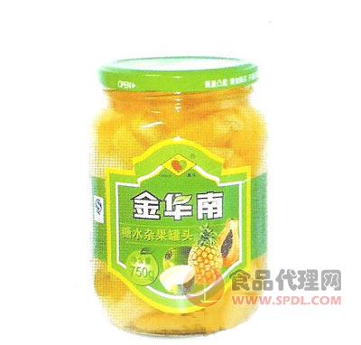 金华南750g糖水杂果罐头招商