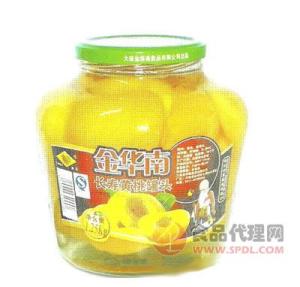 金华南1250g长寿黄桃罐头