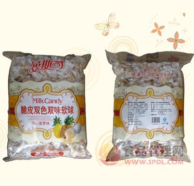 曼斯可脆皮双色双味软糖2.5kg/袋