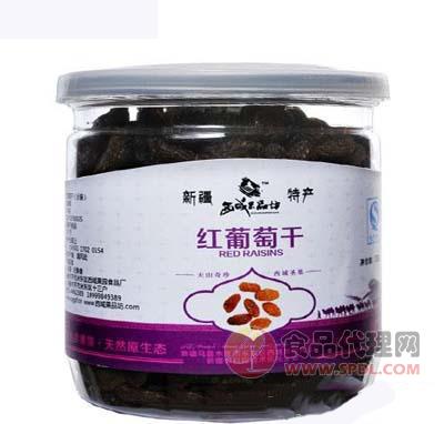 西域果品坊红葡萄干280g/罐