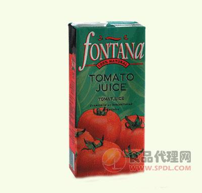 芳塔娜天然番茄汁盒装