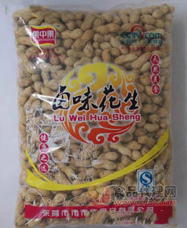 德亦佳果中果卤味花生2kg/袋