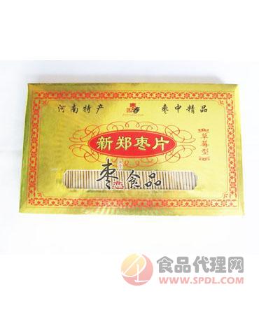枣园春新郑红枣片草莓型220g/袋