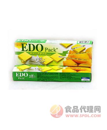 远拓EDO柠檬香草味威化饼172g/盒