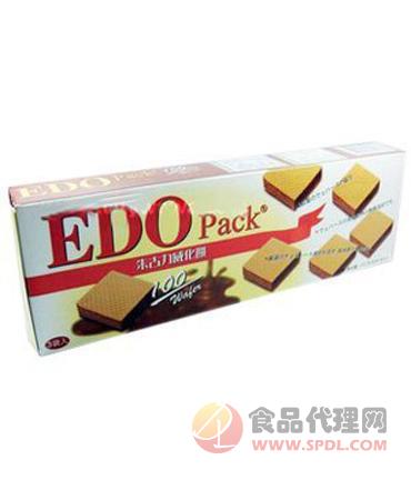 远拓EDO朱古力威化饼172g/盒