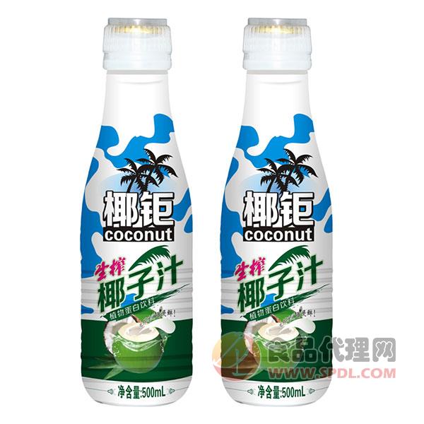 椰矩生榨椰子汁植物蛋白饮料500ml