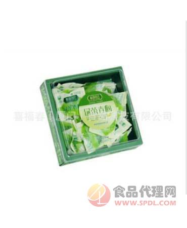 喜福春绿茶青梅盒装