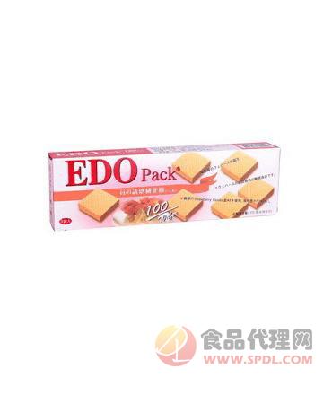 EDO草莓威化饼172g/盒