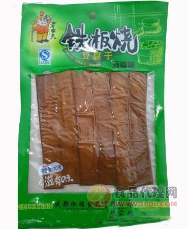 老农夫巴铁板烧豆腐干70g/袋