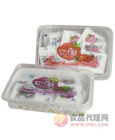 软汁糖水果味果冻软糖160g/盒
