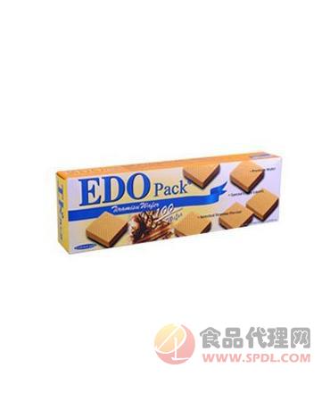 庆皓EDO提拉米苏威化饼172g/盒