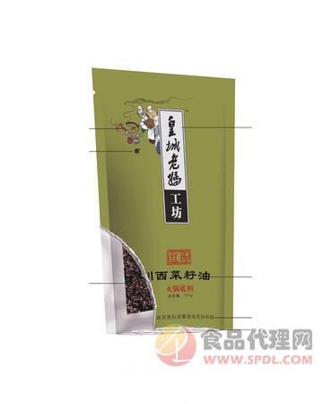 皇城老妈川西菜籽油350g/袋