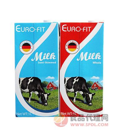 EURO·FIT 全脂纯牛奶盒装招商