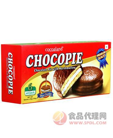 Cocoaland巧克力派草莓味盒装