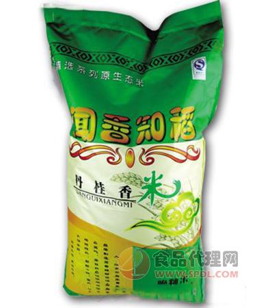 闻香知稻丹桂香米15kg/袋招商