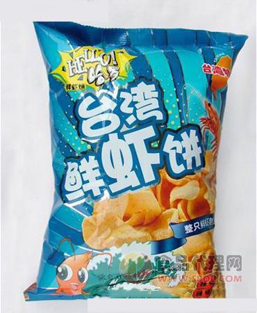 台湾鲜虾饼辣味袋装