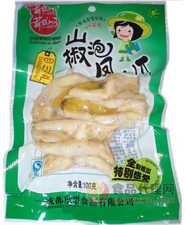 欣胜山椒泡凤爪100g