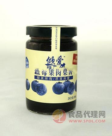 尚林蓝莓果肉果酱罐装