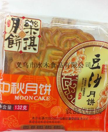 水木豆沙月饼132g/袋