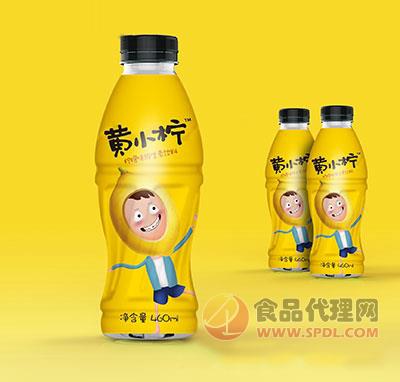 黄小柠柠檬味维生素饮料460ml瓶装