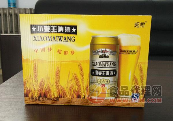 青岛青瑞-小麦王啤酒-500mlx12