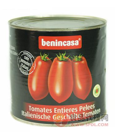 祺阜benincasa去皮番茄罐装招商
