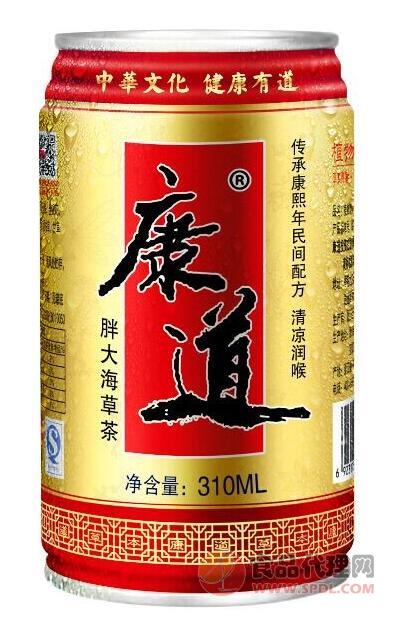 康道胖大海草茶310ml/罐