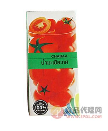 芭提雅100%番茄汁无蔗糖盒装