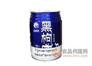 诺布林青藏高原黑枸果汁饮料245ml/罐