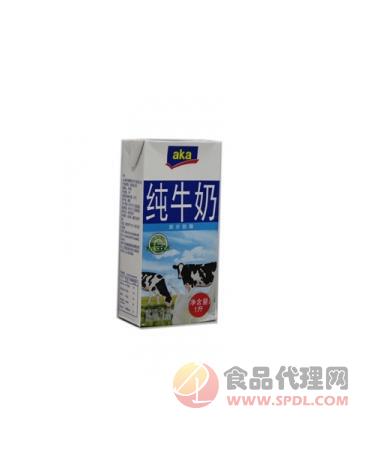 新耒AKA部分脱脂牛奶1L/盒