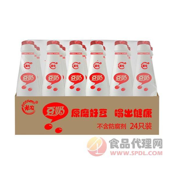 米农 豆奶 植物蛋白饮料330ml×24