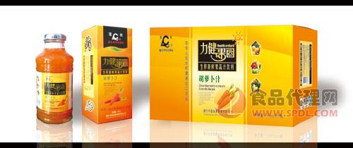 力健果园胡萝卜汁（盒装）350ml×10瓶