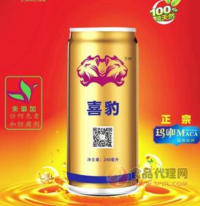 喜豹瑪咖植物飲料240ml