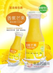 喜豹香蕉芒果汁-210ml×10瓶