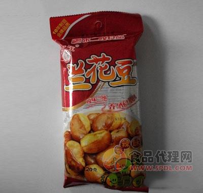 张二嘎兰花豆（香辣味）120g/袋