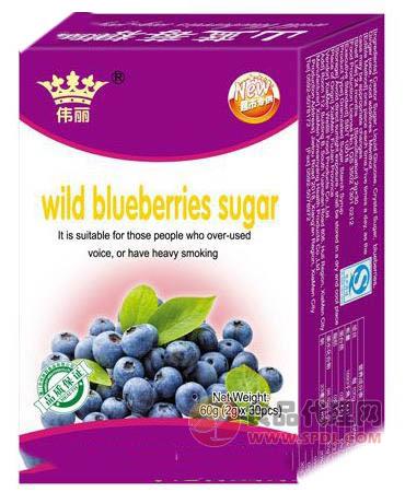 伟丽山蓝莓糖60g