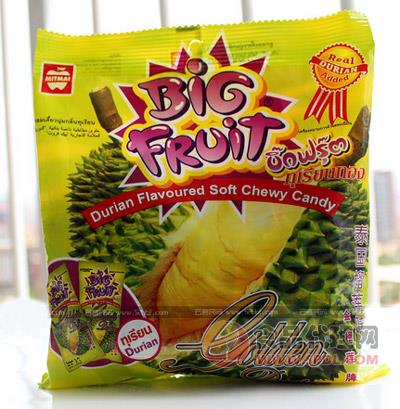云客big-fruit榴莲味软糖袋装