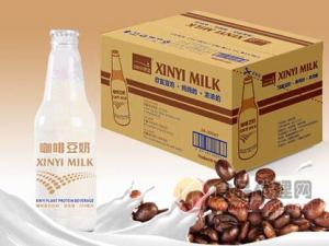 欣宜 咖啡豆奶 植物蛋白饮料300ml箱装