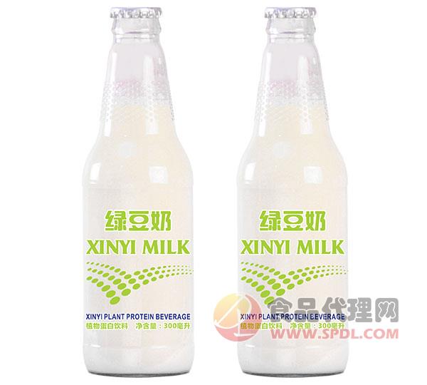 欣宜 绿豆奶  植物蛋白饮料 300ml